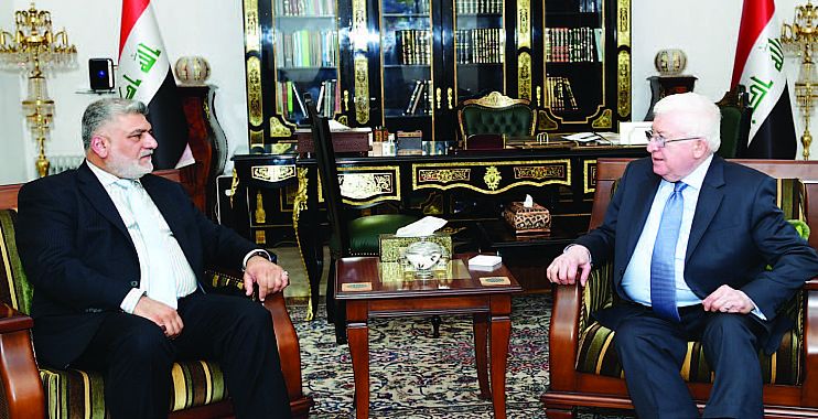 معصوم يدعو إلى التوحد وتغليب المصلحة الوطنية