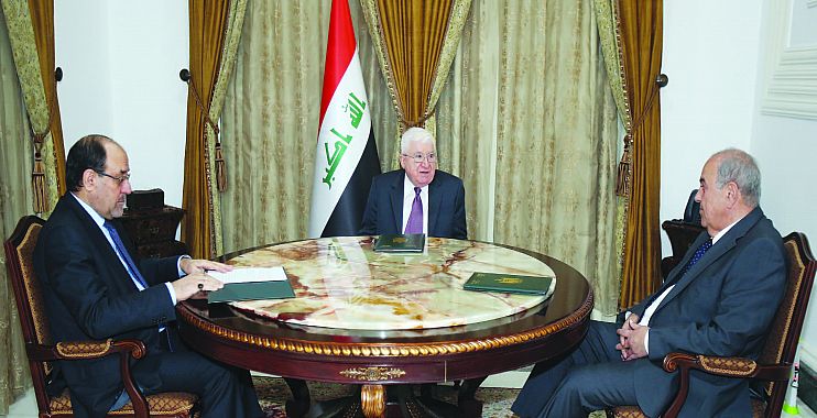 معصوم يواصل جهود «تلطيف الأجواء».. والعبادي: سنتخذ ما يلزم لحفظ وحدة البلد