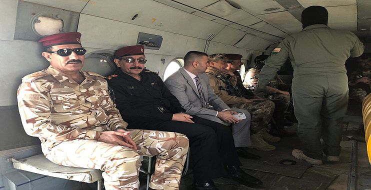 عمليات الرافدين تشدد الإجراءات الأمنية على منفذ الشيب الحدودي