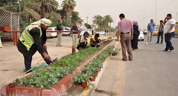 حملات طوعية في ديالى والكوت لبناء وتأهيل المدارس وتنظيف الشوارع