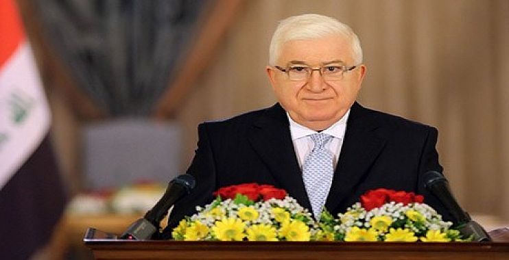 الرئيس معصوم : ما كان ليتحقق النصر لولا صلابة وعمق الوحدة الوطنية