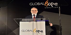 الجعفري يتسلم جائزة تكريم العراق في احتفالـية الحملة العالمية ضد التطرف