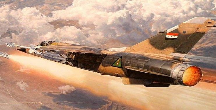 ضربات جوية في تلعفر تدمر مواقع لداعش الارهابي