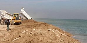 البصرة: اجتماع لبحث اعادة تأهيل السدة الترابية بين العراق وايران