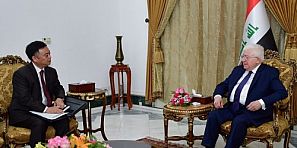 معصوم يؤكد ضرورة التمسك بالحوار والتفاهم لحل المشكلات بشـأن الاستفتاء في إقليم كردستان