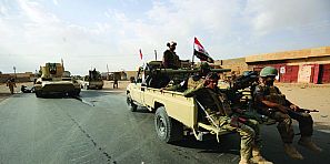 تدمير مخابئ الإرهابيين الصحراوية من الرطبة إلى كربلاء