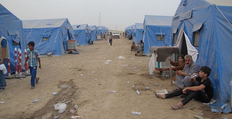 الهجرة تفتتح مخيما جديدا للنازحين في ناحية حمام العليل