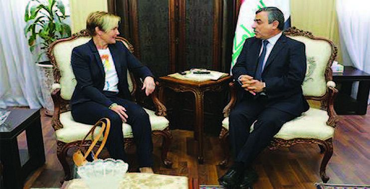 العلاق ولين يناقشان إقامة مشاريع سكنية كبرى