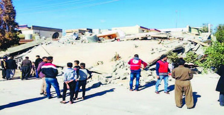 الصحة: 7 وفيات و535 مصاباً بفعل الهزة الأرضية