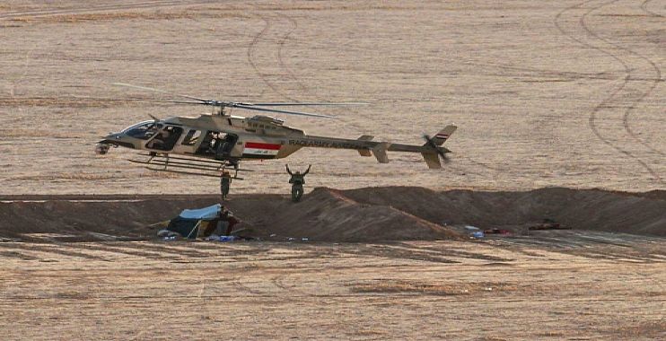 الحشد الشعبي يدمر ست آليات للدواعش شمال الحضر