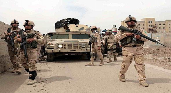 الفرقة 17 تشن عملية واسعة للقضاء على العصابات الإرهابية جنوب بغداد