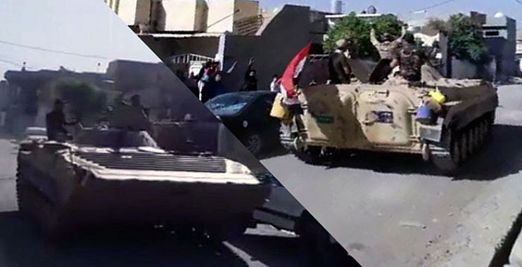 إعادة فرض الامن في ناحية التون كوبري في كركوك