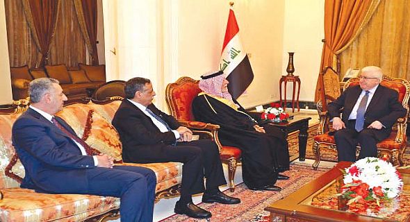 معصوم يؤكد بدء العد التنازلي لتحرير نينوى بالكامل