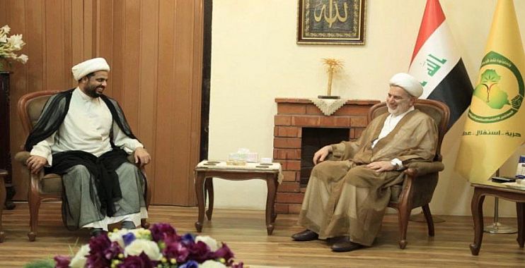 حمودي والخزعلي يبحثان تطورات المعركة ضد «داعش»