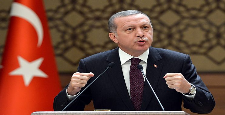 أردوغان يؤكد السيطرة الكاملة على وسط مدينة عفرين