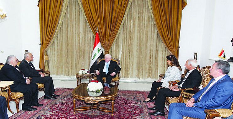 معصوم يدعو إلى استثمار الجانب الرياضي لإنجاح المصالحة