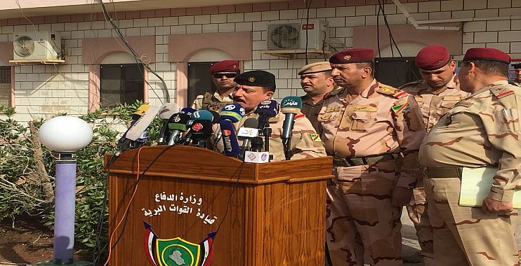 الغانمي يلتقي قائد عمليات البصرة استعدادا لاطلاق عملية أمنية في المحافظة