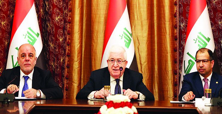 الرئاسات الثلاث وقادة الكتل يتفقون على إجراء الانتخابات