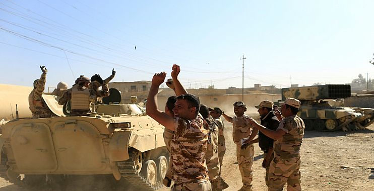 مقتل دواعش وتفجير عجلاتهم المفخخة غرب الموصل