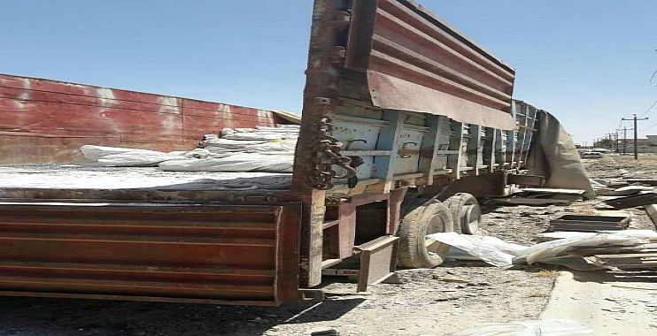 ضبط شاحنة محملة بأطنان من السي فور في حي 17 تموز بايمن الموصل