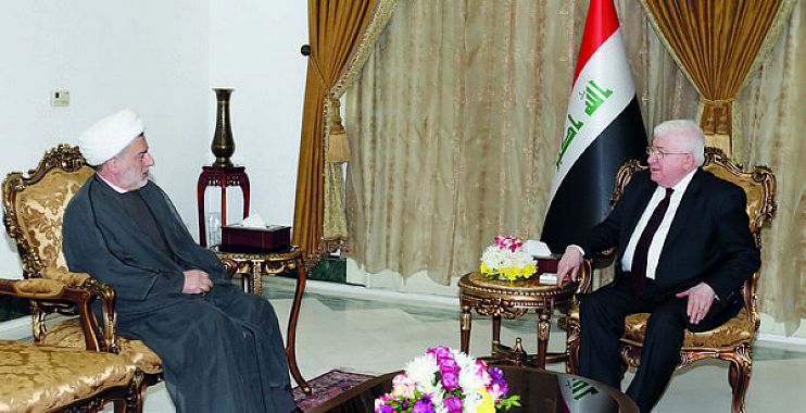 معصوم وحمودي يبحثان الإسراع بإصدار قانوني انتخابات البرلمان ومجالس المحافظات