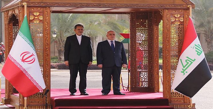 العبادي يستقبل النائب الأول للرئيس الايراني