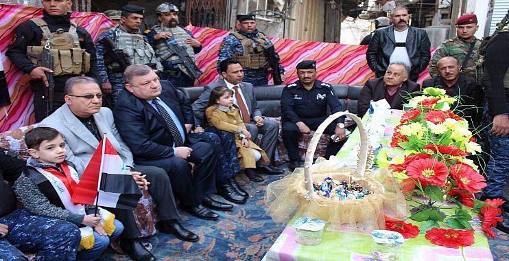 افتتاح سوق باب السراي في الموصل بعد اكتمال تأهيله